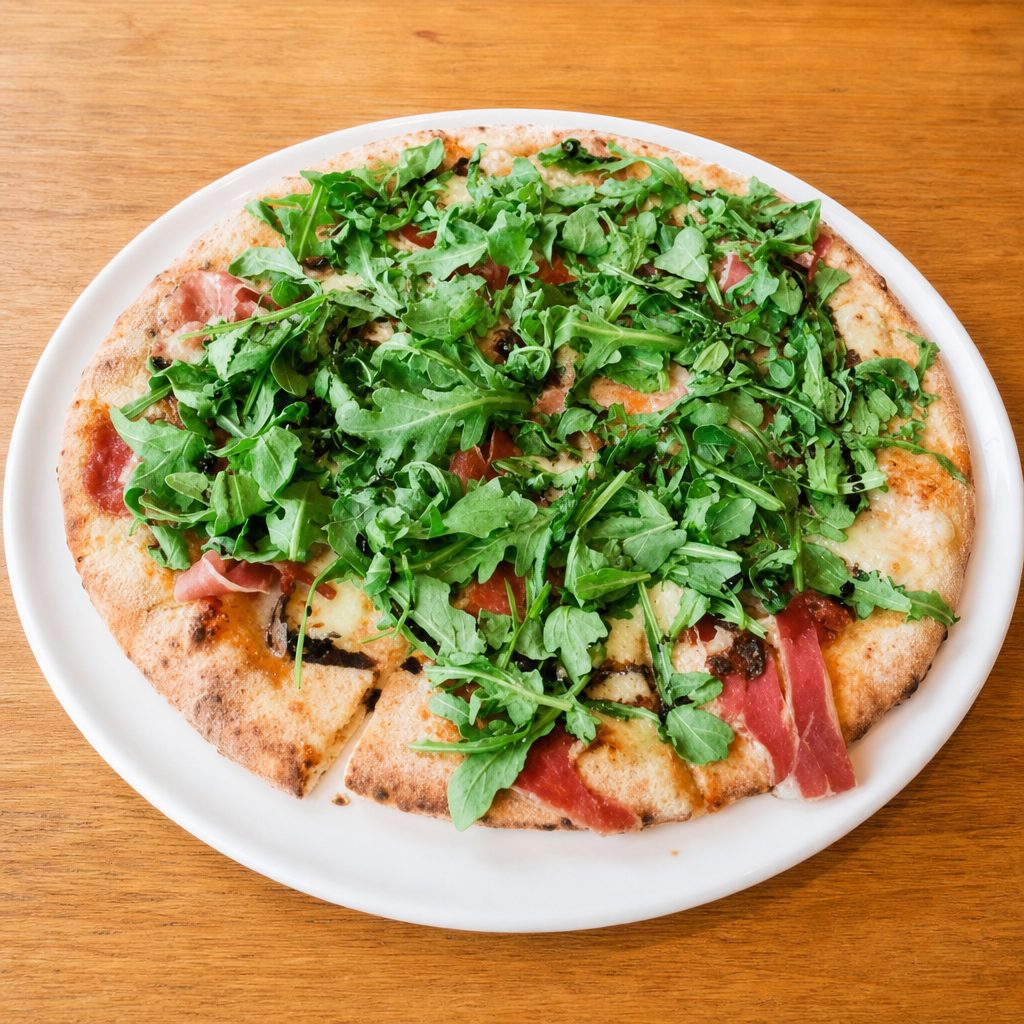 Prosciutto & Funghi 18".