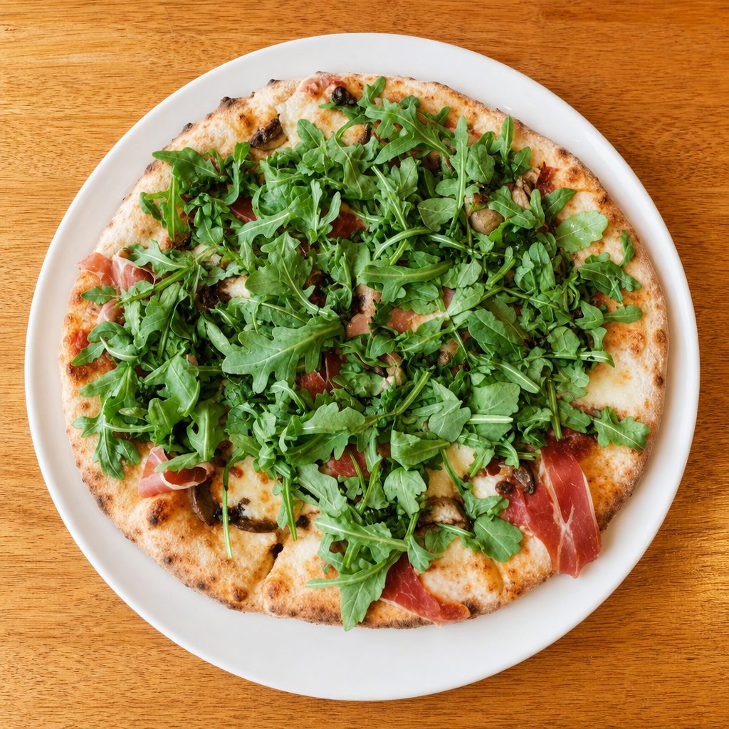 Prosciutto & Funghi 14".